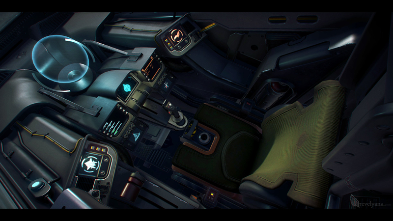 Illustration for article titled Building A Star Citizen Fighter, Both Inside And Out